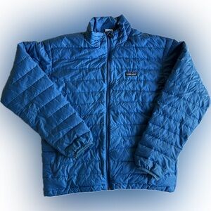 Patagonia Men’s Down Sweater Puffer Jacket - Blue, Size Medium